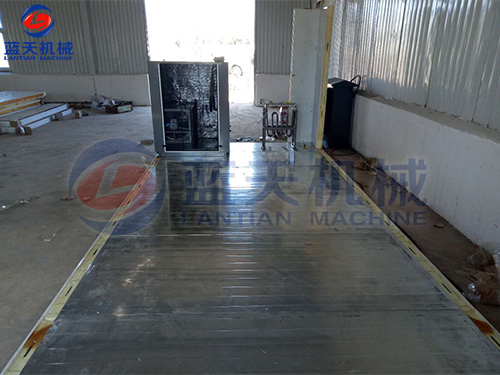 山西果蔬烘干機安裝現(xiàn)場